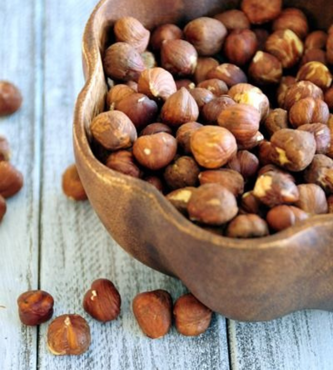 Raw hazelnuts 500gr